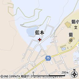 兵庫県三田市藍本4090周辺の地図