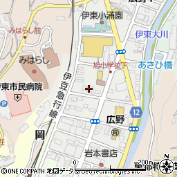 鈴伝荘周辺の地図