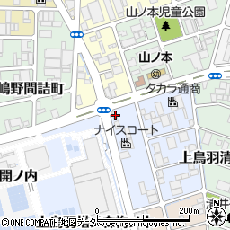 京都府京都市南区上鳥羽金仏町1周辺の地図