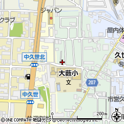 京都府京都市南区久世大藪町26周辺の地図