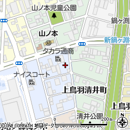 京都府京都市南区上鳥羽金仏町30周辺の地図