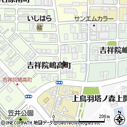 京都府京都市南区吉祥院嶋高町周辺の地図
