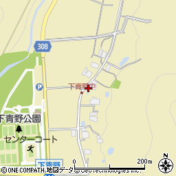 兵庫県三田市下青野379周辺の地図
