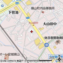 三河日産日産ギャラリー安城周辺の地図
