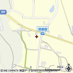 兵庫県三田市須磨田792周辺の地図