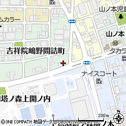京都府京都市南区吉祥院嶋野間詰町32周辺の地図