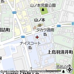 京都府京都市南区上鳥羽金仏町37周辺の地図