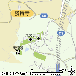 京都府京都市西京区大原野南春日町1223-2周辺の地図