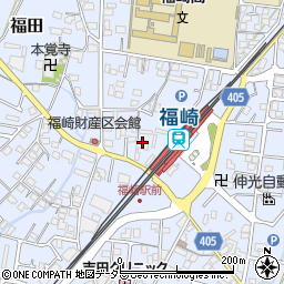田中自転車預所周辺の地図