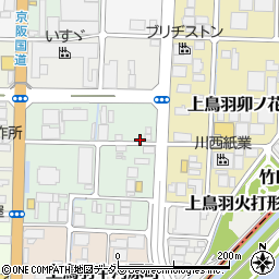 京都府京都市南区上鳥羽石橋町215周辺の地図