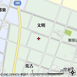 愛知県安城市大岡町周辺の地図