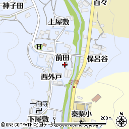 愛知県岡崎市才栗町前田14周辺の地図