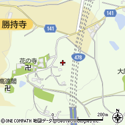 京都府京都市西京区大原野南春日町1214周辺の地図