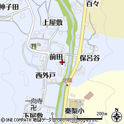愛知県岡崎市才栗町前田9周辺の地図