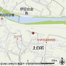 静岡県伊豆市上白岩1142周辺の地図