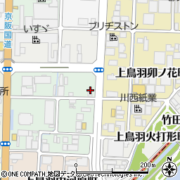 京都府京都市南区上鳥羽石橋町214周辺の地図