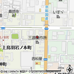 株式会社和光製作所　ｓｐｉｒｉｔｕａｌ−ｍｏｄｅ京都ショールーム周辺の地図