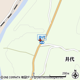 愛知県新城市井代ハマイバ周辺の地図