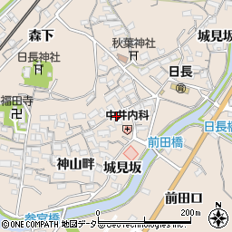 愛知県知多市日長神山畔125周辺の地図