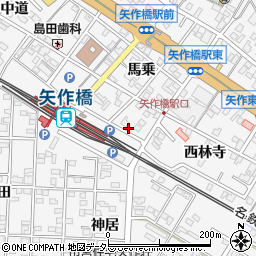 スペースＥＣＯ矢作橋駅前駐車場周辺の地図