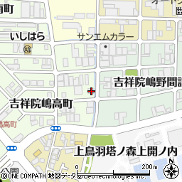 京都府京都市南区吉祥院嶋高町19周辺の地図