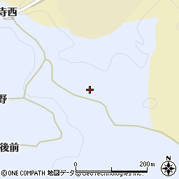愛知県岡崎市才栗町寺前周辺の地図