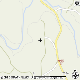 京都府亀岡市東別院町大野（中筋）周辺の地図