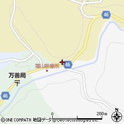岡山県美作市田渕1周辺の地図