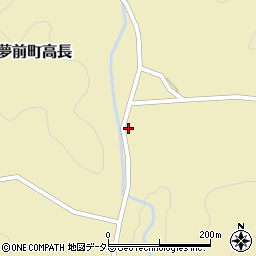 兵庫県姫路市夢前町高長199周辺の地図