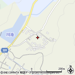 兵庫県三田市小野813周辺の地図