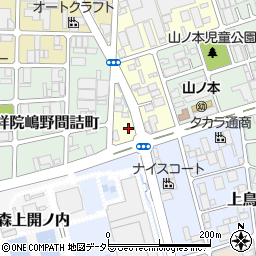 京都府京都市南区上鳥羽馬廻町81周辺の地図