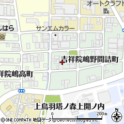 京都府京都市南区吉祥院嶋野間詰町61周辺の地図