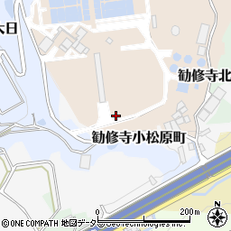 京都府京都市山科区勧修寺丸山町周辺の地図