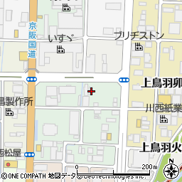 京都府京都市南区上鳥羽石橋町207周辺の地図