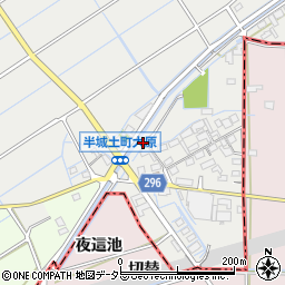愛知県刈谷市半城土町（大原）周辺の地図