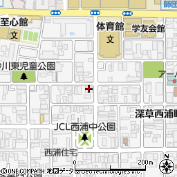 龍谷会館周辺の地図