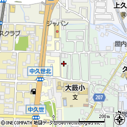 京都府京都市南区久世大藪町25周辺の地図