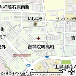 京都府京都市南区吉祥院嶋高町66周辺の地図