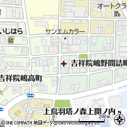 京都府京都市南区吉祥院嶋野間詰町67周辺の地図