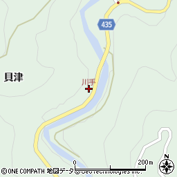 川手周辺の地図