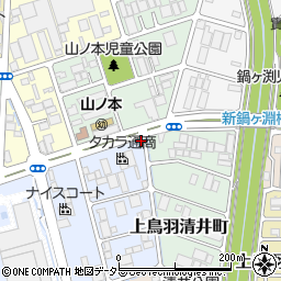 京都府京都市南区上鳥羽金仏町27周辺の地図