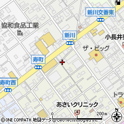南海部品静岡中原店周辺の地図