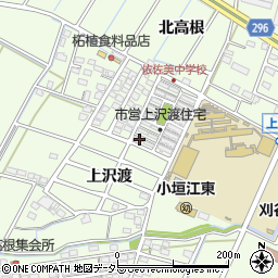 愛知県刈谷市小垣江町上沢渡50-62周辺の地図
