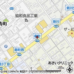 大川顕治事務所周辺の地図
