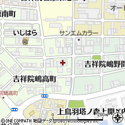 京都府京都市南区吉祥院嶋高町16周辺の地図