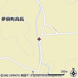 兵庫県姫路市夢前町高長394周辺の地図