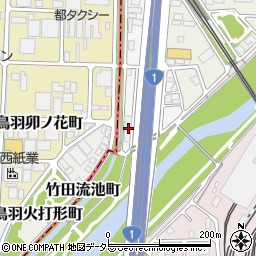 京都府京都市伏見区竹田向代町川町141周辺の地図