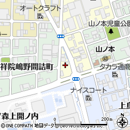 京都府京都市南区上鳥羽馬廻町79周辺の地図