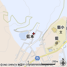 兵庫県三田市藍本4086周辺の地図