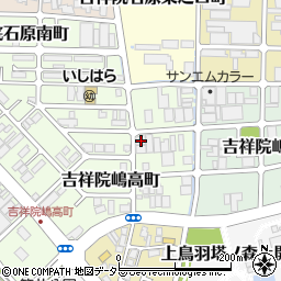 京都府京都市南区吉祥院嶋高町12周辺の地図